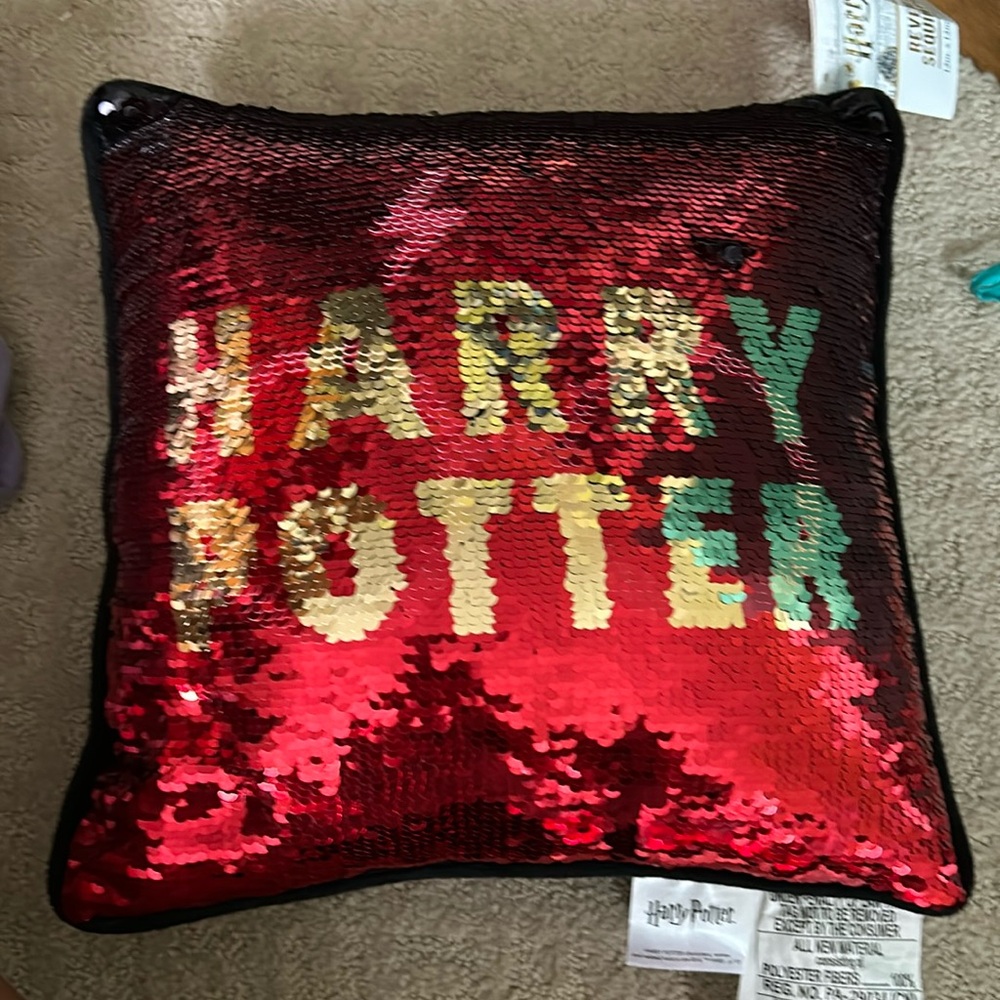 Harry Potter Reversible Sequin Pillow
